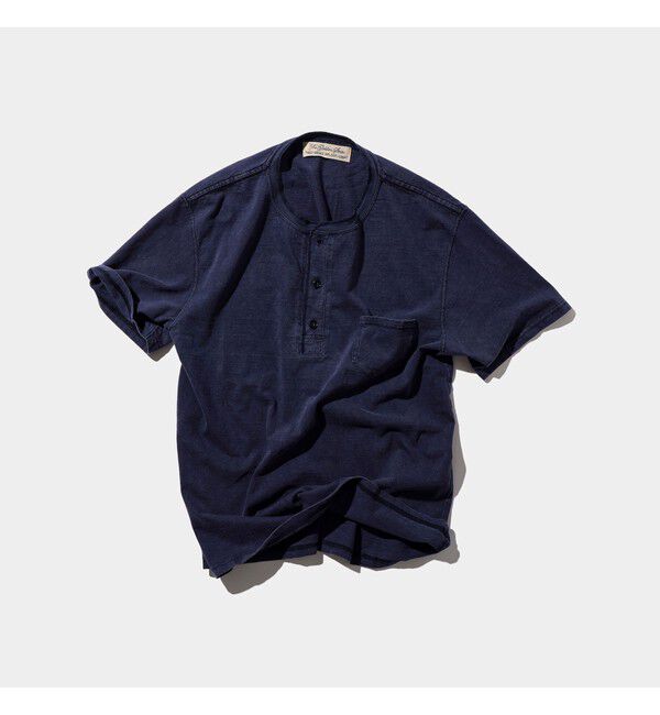 BEAMS PLUS「【別注】REMI RELIEF / Henley Neck Pocket T-shirt」|Tシャツ・カットソー|