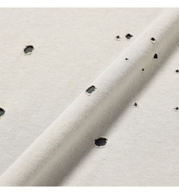 BEAMS「レイヤード ダメージ Tシャツ」|Tシャツ・カットソー|