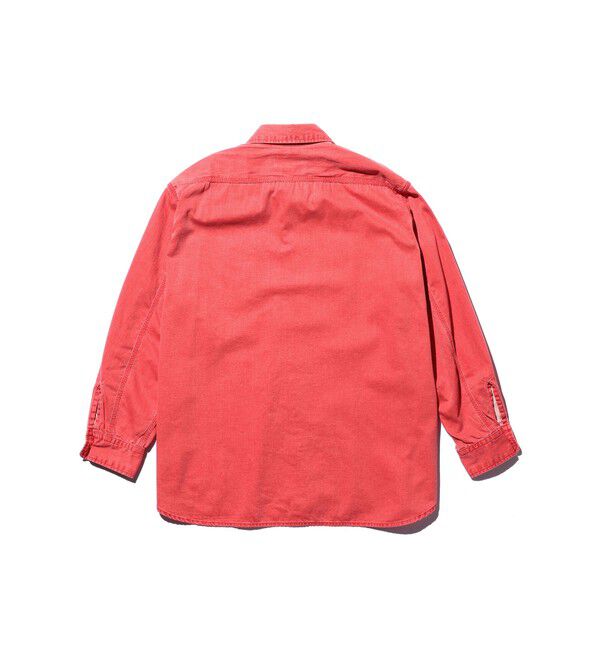 BEAMS PLUS「WORK Light Denim Pigment Coating」|シャツ・ブラウス|