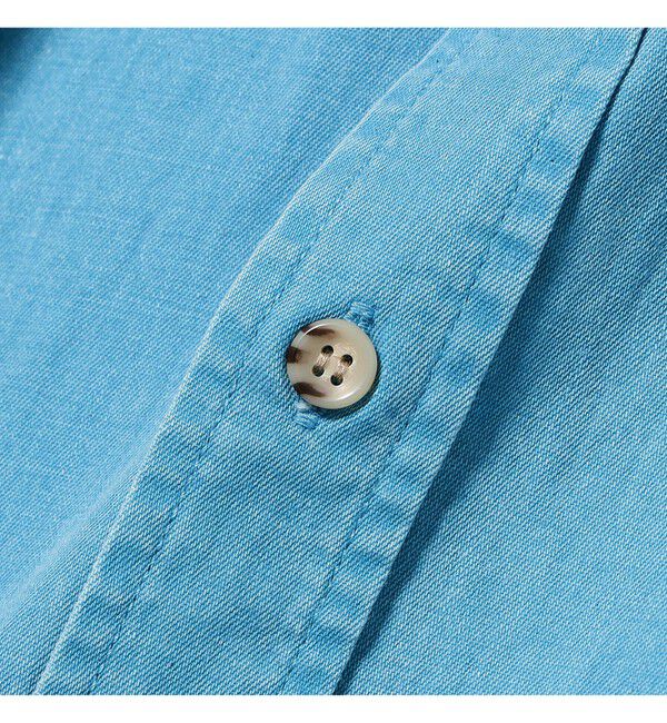 BEAMS PLUS「WORK Light Denim Pigment Coating」|シャツ・ブラウス|