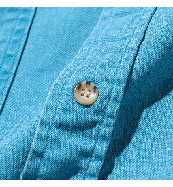 BEAMS PLUS「WORK Light Denim Pigment Coating」|シャツ・ブラウス|