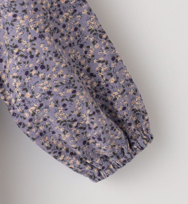 SHIPS Colors 「SHIPS Colors:レース カラー フラワープリント ワンピース (80～130cm)◇」|ワンピース|