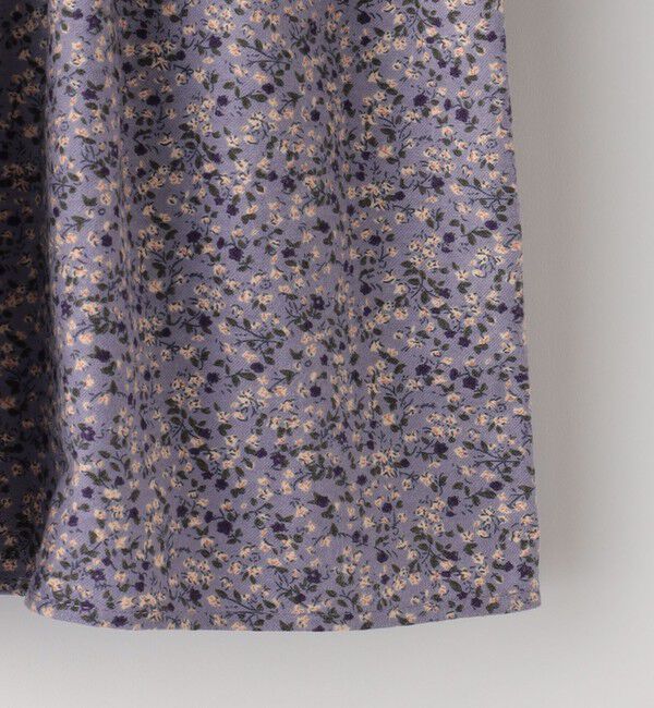 SHIPS Colors 「SHIPS Colors:レース カラー フラワープリント ワンピース (80～130cm)◇」|ワンピース|