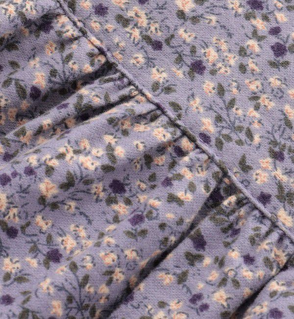 SHIPS Colors 「SHIPS Colors:レース カラー フラワープリント ワンピース (80～130cm)◇」|ワンピース|