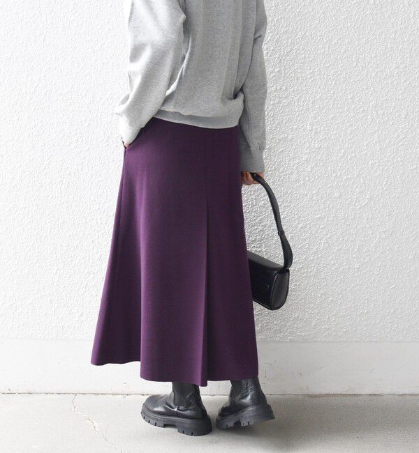 SHIPS any「SHIPS any: エア ニードル タック ミディ スカート」|スカート|