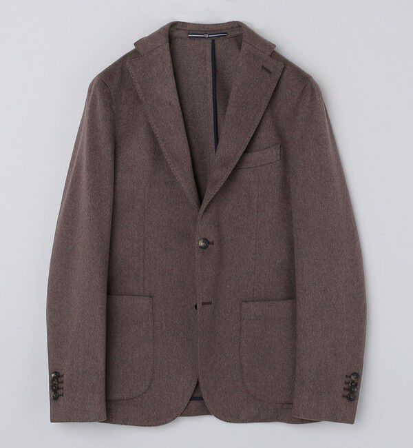 SHIPS「BREUER: ウール 無地 ジャケット」|テーラードジャケット|ベージュ系