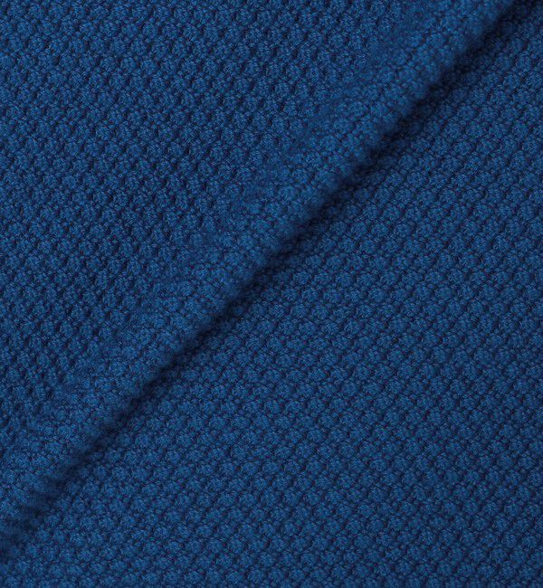 SHIPS「SHIPS: 〈洗濯機可能〉SOLOTEX(R) 7ゲージ コットン ピケ クルーネック ニット」|ニット・セーター|