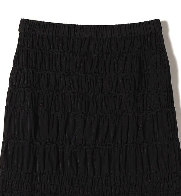 SHIPS for women「〈手洗い可能〉シャーリングギャザースカート 24SS ◇」|スカート|