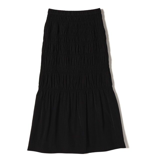 SHIPS for women「〈手洗い可能〉シャーリングギャザースカート 24SS ◇」|スカート|