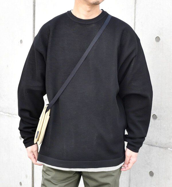 SHIPS any「SHIPS any: 〈手洗い可能・軽量〉 スポンディッシュ クルーネック ニット◇」|ニット・セーター|