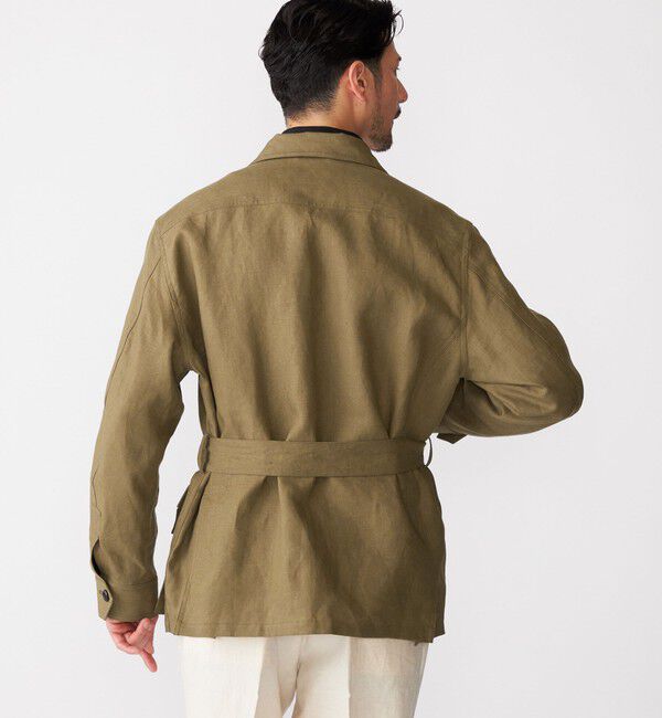 SHIPS「SHIPS: LES LESTON リネン サファリ ジャケット」|その他|