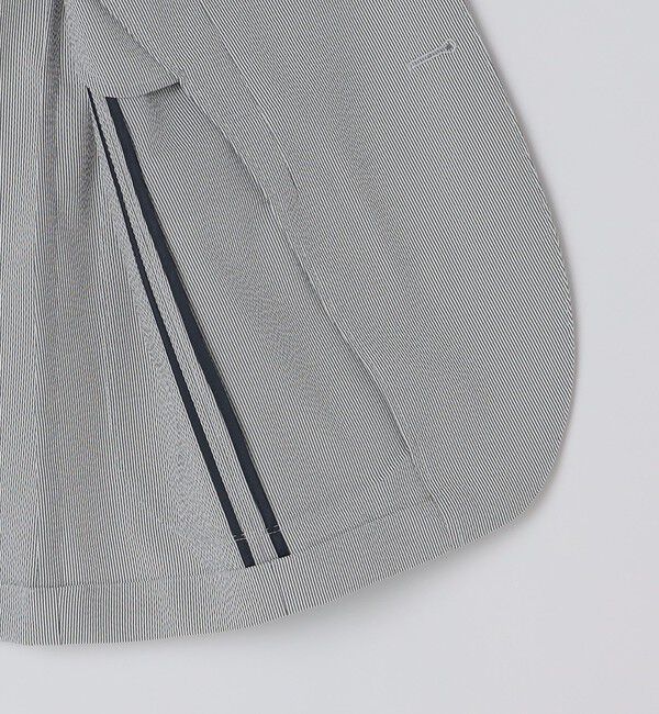 SHIPS Colors 「SHIPS Colors:CLEAR EFFECT(R) サッカージャケット(セットアップ対応可能)」|テーラードジャケット|