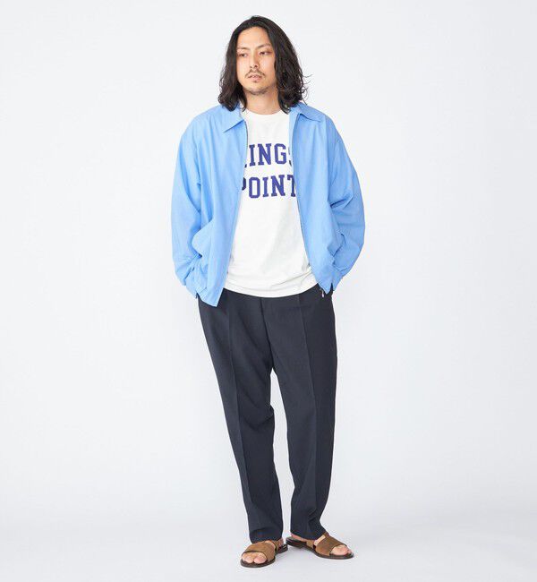 SHIPS「【SHIPS別注】KINGS POINT: ロゴ プリント 半袖 Tシャツ」|Tシャツ・カットソー|