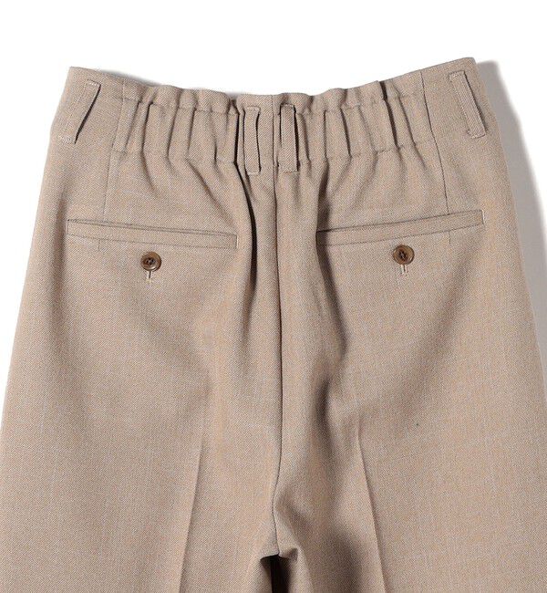 SHIPS for women「〈手洗い可能〉シャーク ツイード タック パンツ」|その他|