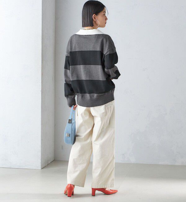 SHIPS for women「【SHIPS別注】WRAPINKNOT:ラガー ニット」|ニット・セーター|