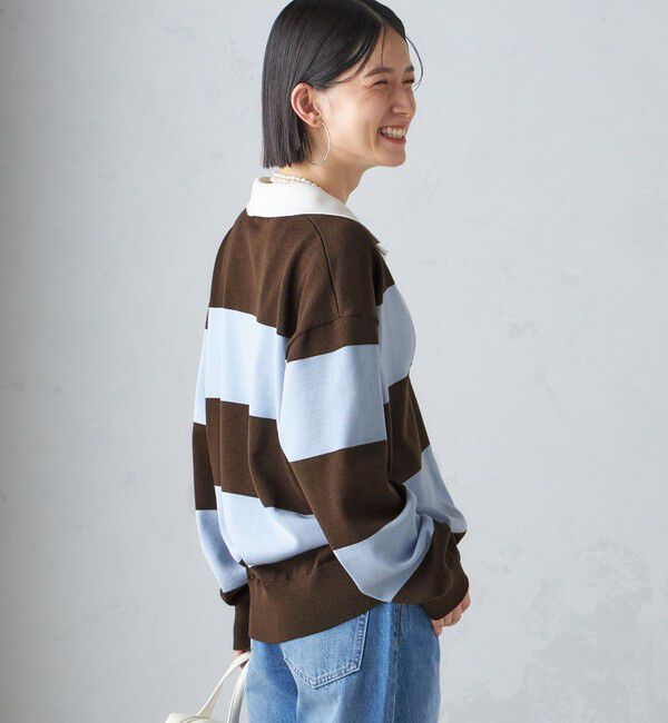 SHIPS for women「【SHIPS別注】WRAPINKNOT:ラガー ニット」|ニット・セーター|