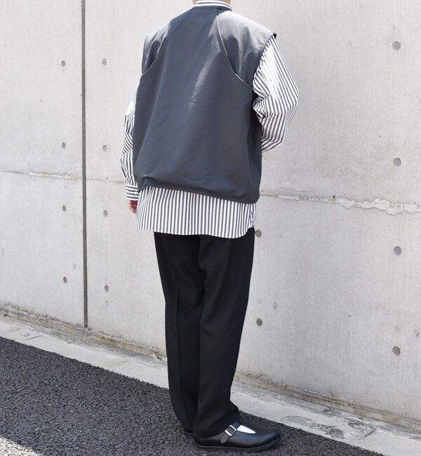 SHIPS any「SHIPS any: 〈洗濯機可能〉ストレッチ ナイロン マルチポケット ベスト (セットアップ対応)◇」|ベスト・ジレ|