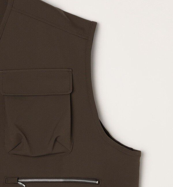 SHIPS any「SHIPS any: 〈洗濯機可能〉ストレッチ ナイロン マルチポケット ベスト (セットアップ対応)◇」|ベスト・ジレ|