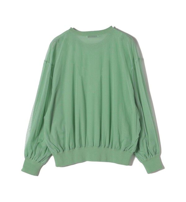 SHIPS for women「〈手洗い可能〉ダブル シアー ニット プルオーバー」|ニット・セーター|