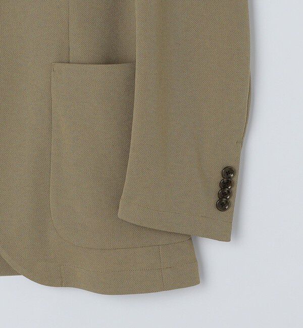 SHIPS「SHIPS: 〈洗濯機可能〉ウォッシャブル ジャージー シャツ ジャケット」|テーラードジャケット|