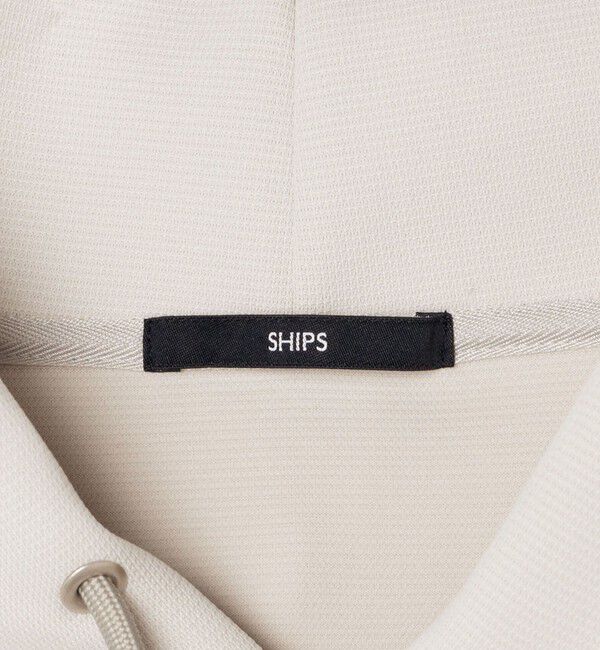 SHIPS「SHIPS:〈手洗い可能〉ハイゲージ ミラノリブ ポンチ パーカー」|パーカー|