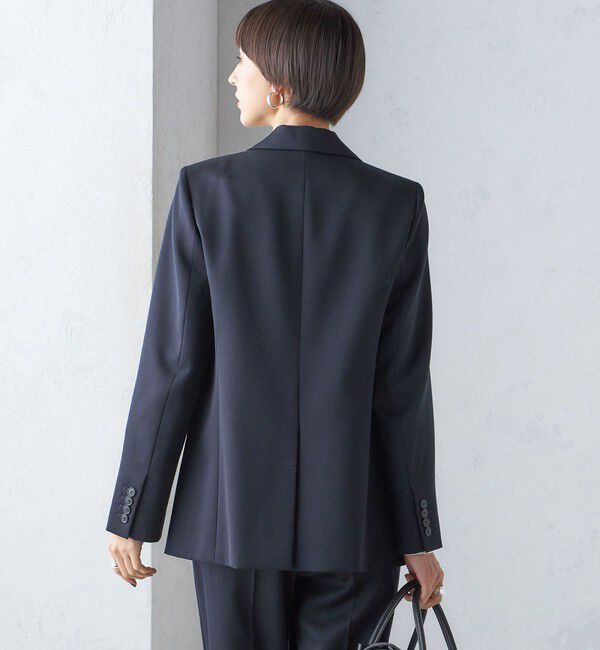 SHIPS for women「タキシード テーラード 1ボタン ジャケット」|テーラードジャケット|