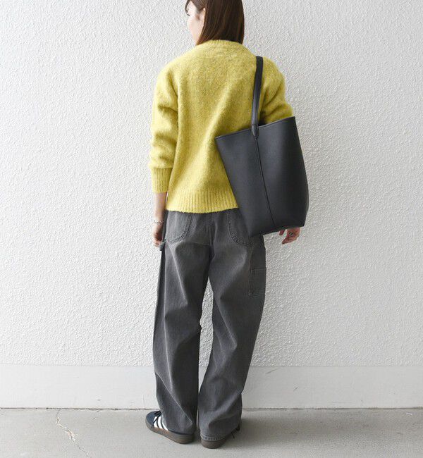 SHIPS any「SHIPS any:〈手洗い可能〉シャギー クルーネック ニット プルオーバー」|ニット・セーター|