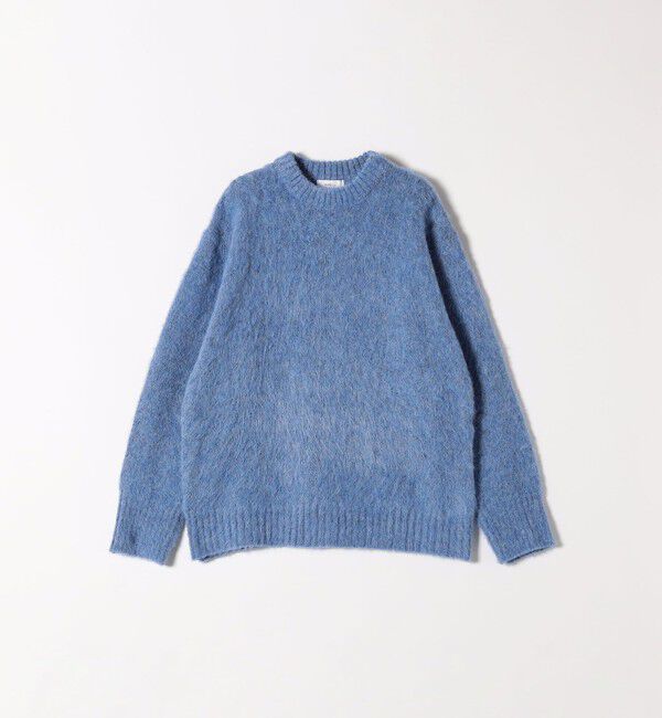 SHIPS any「SHIPS any:〈手洗い可能〉シャギー クルーネック ニット プルオーバー」|ニット・セーター|