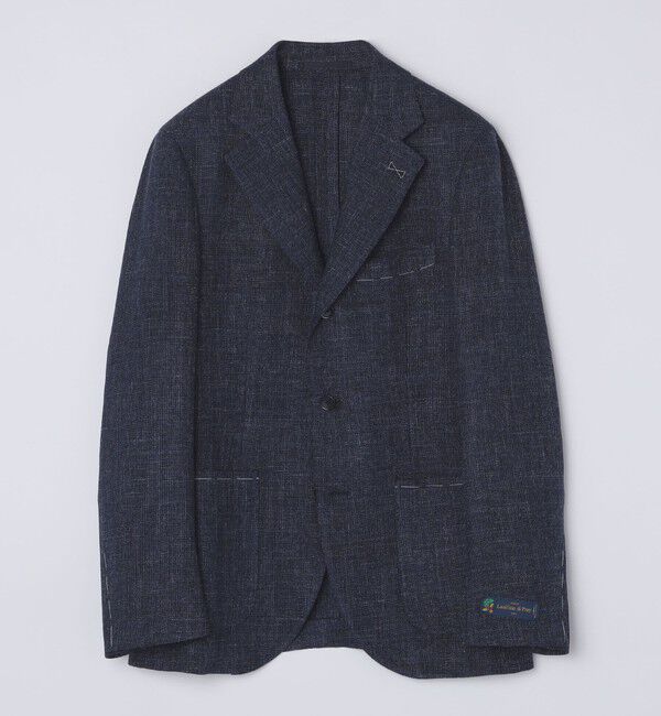 SHIPS「SHIPS: Di Pray メランジ ネイビー ジャケット」|テーラードジャケット|