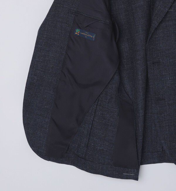 SHIPS「SHIPS: Di Pray メランジ ネイビー ジャケット」|テーラードジャケット|