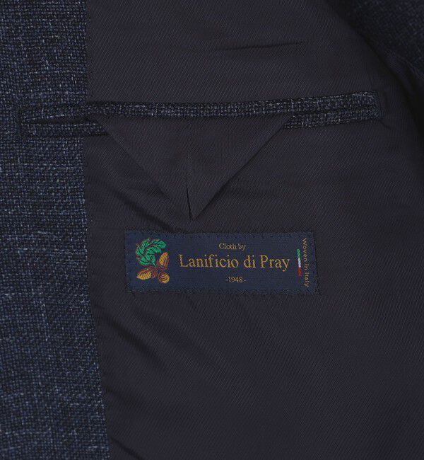 SHIPS「SHIPS: Di Pray メランジ ネイビー ジャケット」|テーラードジャケット|