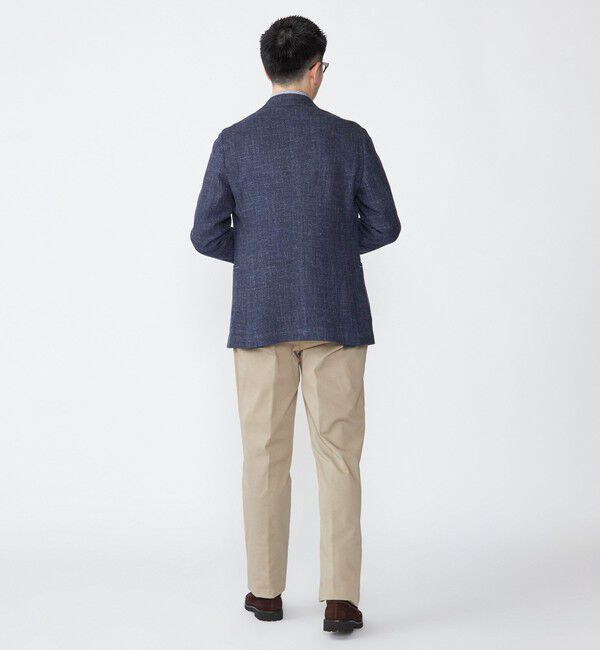 SHIPS「SHIPS: Di Pray メランジ ネイビー ジャケット」|テーラードジャケット|