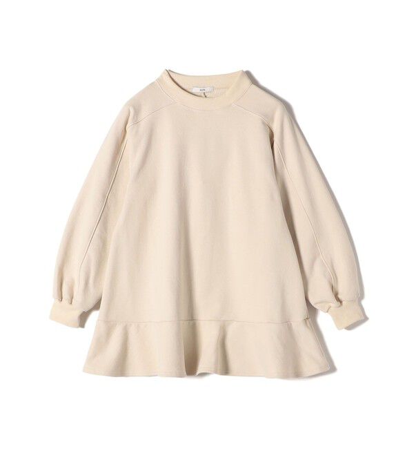 SHIPS for women「【WEB限定】〈着丈が選べる/手洗い可能〉裏毛 フレア チュニック」|チュニック|