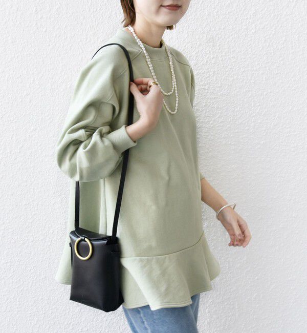 SHIPS for women「【WEB限定】〈着丈が選べる/手洗い可能〉裏毛 フレア チュニック」|チュニック|