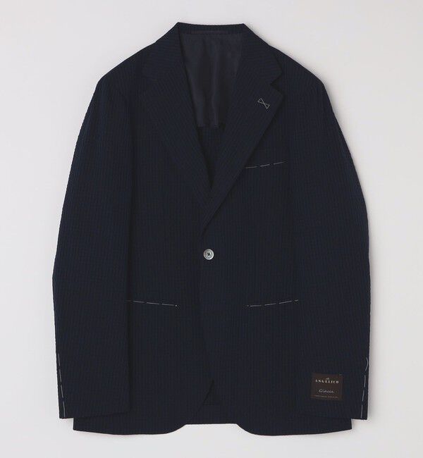 SHIPS「SHIPS: ANGELICO シアサッカー ジャケット」|テーラードジャケット|