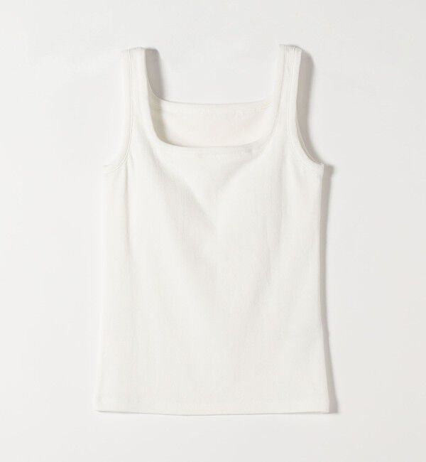 SHIPS any「SHIPS any:〈洗濯機可能〉カップ付き スクエア ブラタンクトップ」|インナー|