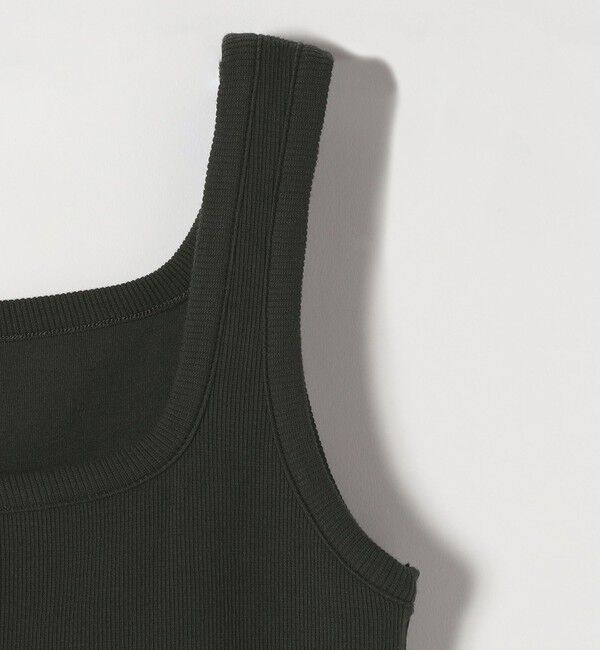 SHIPS any「SHIPS any:〈洗濯機可能〉カップ付き スクエア ブラタンクトップ」|インナー|