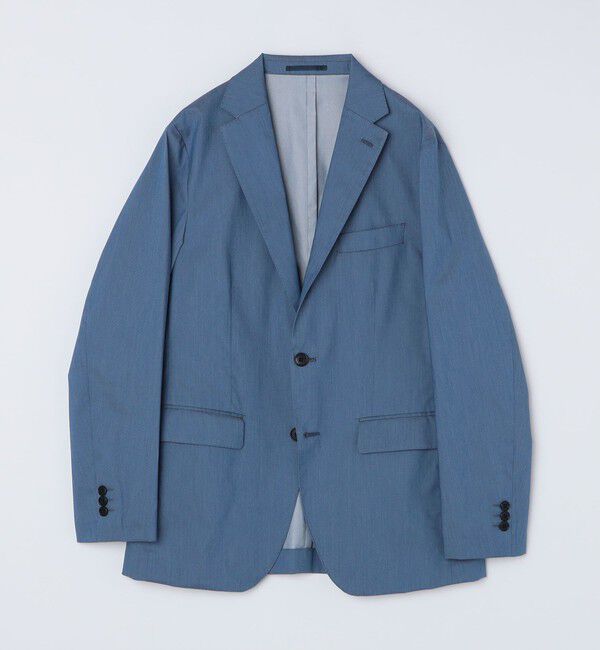 SHIPS Colors 「SHIPS Colors:〈洗濯機可能〉デニム ライク ジャケット(セットアップ対応可能)」|テーラードジャケット|