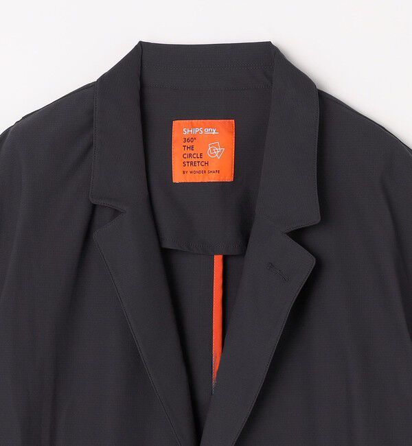 SHIPS any「SHIPS any: 360&deg; THE CIRCLE STRETCH リラックス ジャケット(セットアップ対応)◇」|テーラードジャケット|