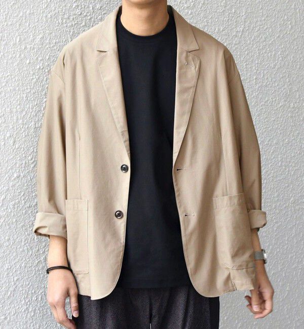 SHIPS any「SHIPS any: 360&deg; THE CIRCLE STRETCH リラックス ジャケット(セットアップ対応)◇」|テーラードジャケット|