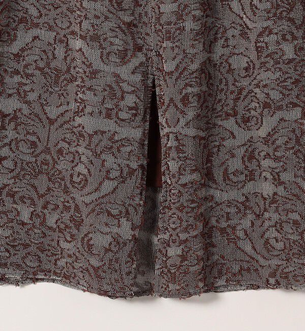 SHIPS any「SHIPS any:〈手洗い可能〉メッシュ ジャカード ギャザー Iライン ワンピース」|ワンピース|