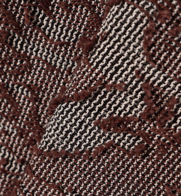 SHIPS any「SHIPS any:〈手洗い可能〉メッシュ ジャカード カフタン スキッパー ブラウス」|シャツ・ブラウス|