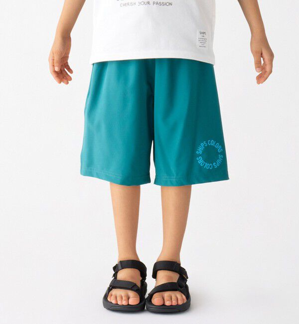 SHIPS Colors 「SHIPS Colors:90～140cm / 〈吸水速乾〉マルチファンクション カラー ショーツ」|その他|グリーン