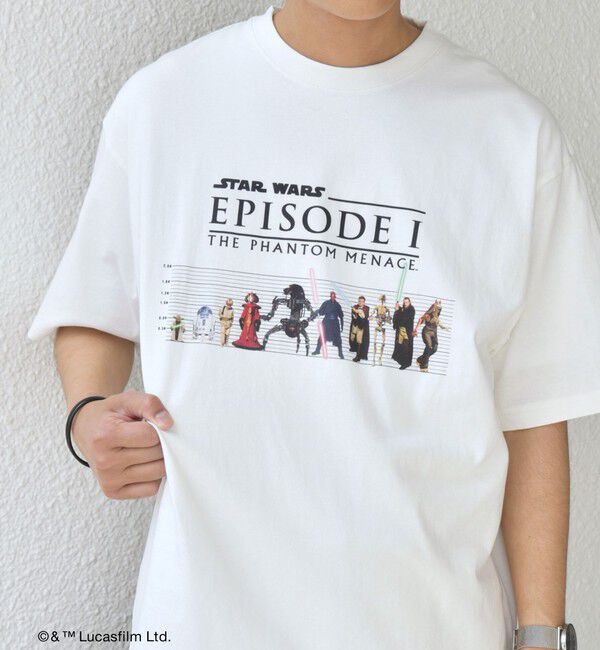SHIPS any「SHIPS any: [STAR WARS / スター・ウォーズ] グラフィック Tシャツ◇」|Tシャツ・カットソー|ホワイト