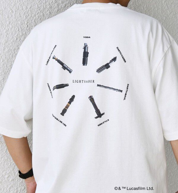 SHIPS any「SHIPS any: [STAR WARS / スター・ウォーズ] グラフィック Tシャツ◇」|Tシャツ・カットソー|ホワイト系