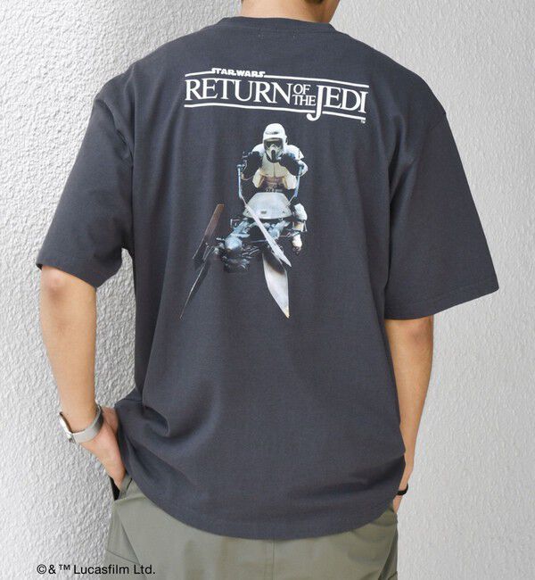 SHIPS any「SHIPS any: [STAR WARS / スター・ウォーズ] グラフィック Tシャツ◇」|Tシャツ・カットソー|ダークグレー