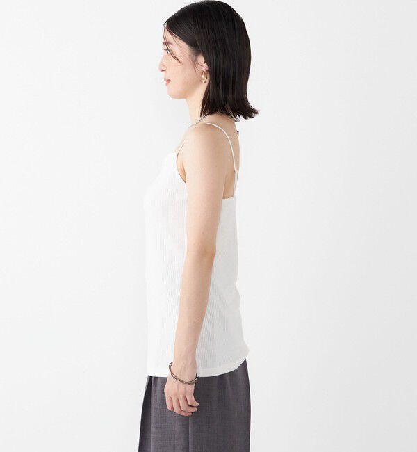 SHIPS Colors 「SHIPS Colors:〈抗菌防臭・洗濯機可能〉テレコ カップ キャミ」|インナー|