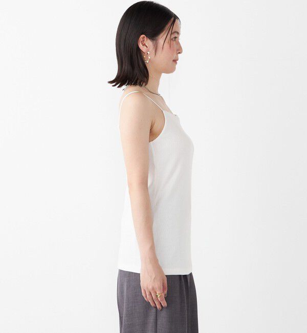 SHIPS Colors 「SHIPS Colors:〈抗菌防臭・洗濯機可能〉テレコ カップ キャミ」|インナー|