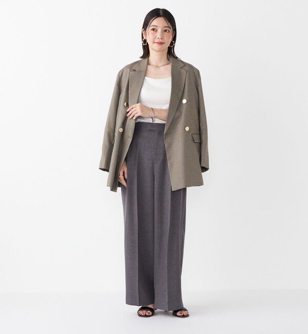 SHIPS Colors 「SHIPS Colors:〈抗菌防臭・洗濯機可能〉テレコ カップ キャミ」|インナー|