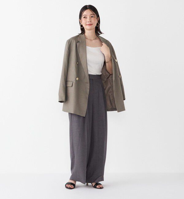 SHIPS Colors 「SHIPS Colors:〈抗菌防臭・洗濯機可能〉テレコ カップ キャミ」|インナー|